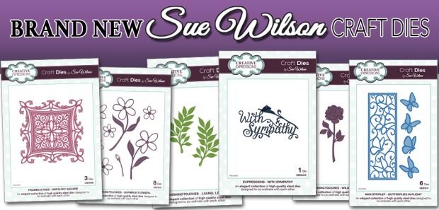BRAND NEW Sue Wilson Craft Dies at Special Launch Prices this September!!