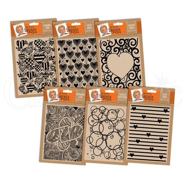 New Leonie Stamp & Embossing Folder Designs!