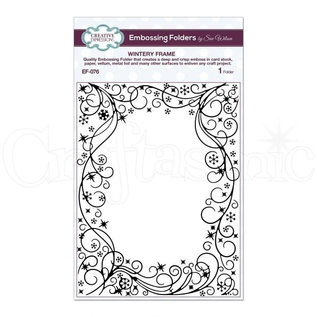 New Sue Wilson Embossing Folders Available Now!