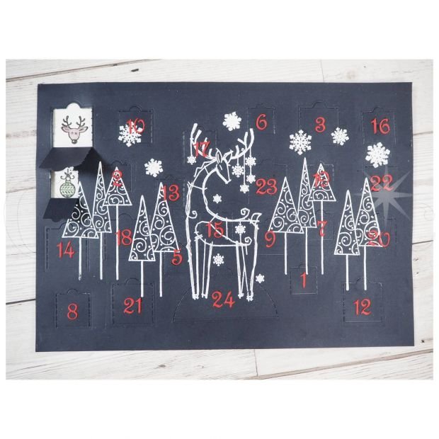 New Advent Calendar Die and Stamp Sets!