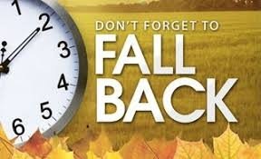Fall Back This Weekend!