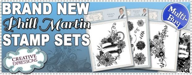 New Phill Martin Stamp Designs!
