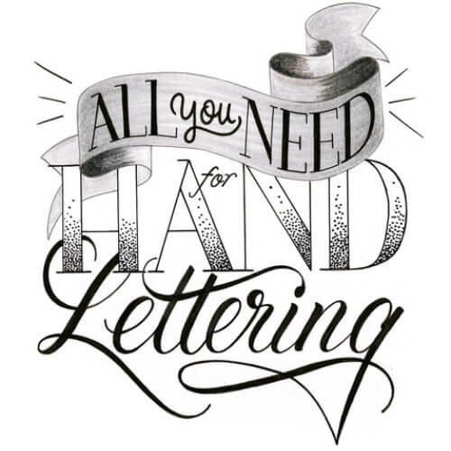 All You Need For Hand Lettering!