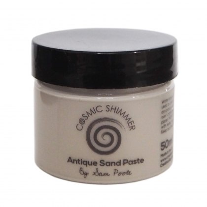 Cosmic Shimmer Sam Poole Antique Sand Paste Shabby Truffle | 50ml