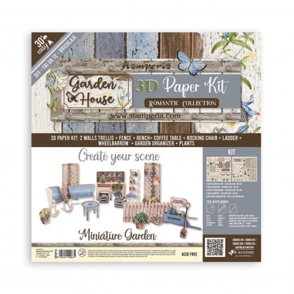 Stamperia Romantic Garden House Collection