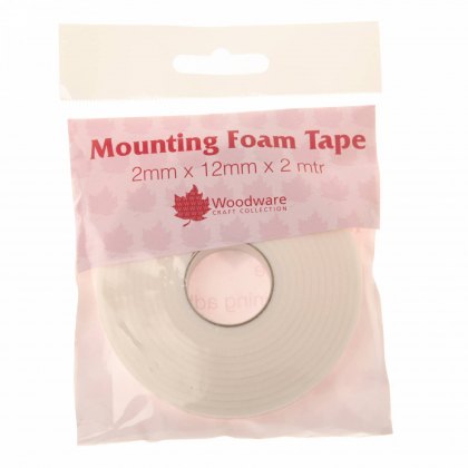 Woodware Mounting Foam Tape 2mm | 2m