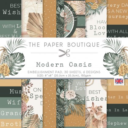 The Paper Boutique Modern Oasis Collection