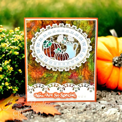 Sue Wilson Craft Dies Stained Glass Collection Harvest | Set of 6