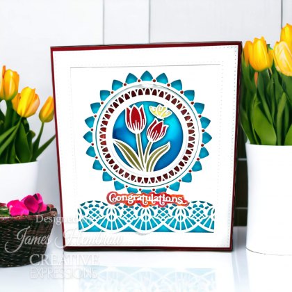 Sue Wilson Craft Dies Stained Glass Collection | Accessories Bundle