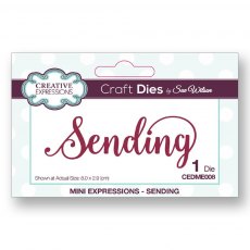 Sue Wilson Craft Dies Mini Expressions Collection Sending