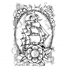 Woodware Clear Stamps Ship Ahoy
