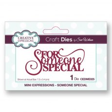Sue Wilson Craft Dies Mini Expressions Collection Someone Special