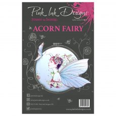 Pink Ink Designs Clear Stamp Acorn Fairy | Set of 4