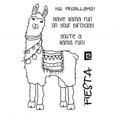 Woodware Clear Stamps Drama Llama | Set of 6