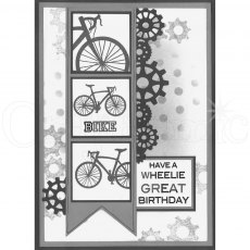 Woodware Clear Stamps On Your Bike | Set of 8