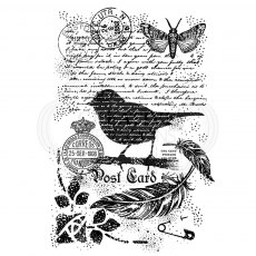 Woodware Clear Stamps Bird On A Branch
