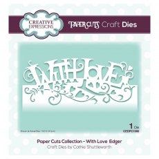 Creative Expressions Craft Dies Paper Cuts Collection With Love Edger
