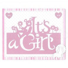 Creative Expressions Craft Dies Paper Cuts Collection It's A Girl Edger
