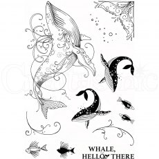 Pink Ink Designs Clear Stamp Whale | Set of 11