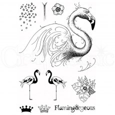 Pink Ink Designs Clear Stamp Flamingo | Set of 11