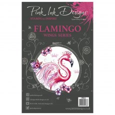 Pink Ink Designs Clear Stamp Flamingo | Set of 11