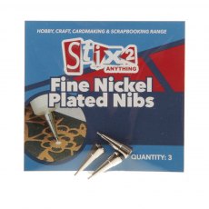 Stix2 Fine Nickel Plated Nibs | Pack of 3