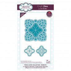 Sue Wilson Craft Dies Triple Layer Collection Roselyn
