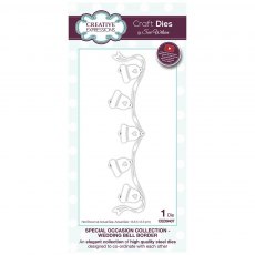 Sue Wilson Craft Dies Special Occasions Collection Wedding Bell Border