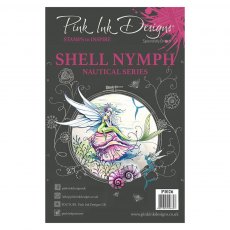 Pink Ink Designs Clear Stamp Shell Nymph | Set of 8