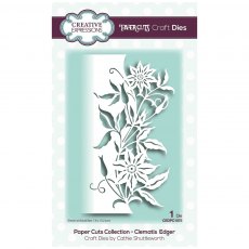 Creative Expressions Craft Dies Paper Cuts Collection Clematis Edger