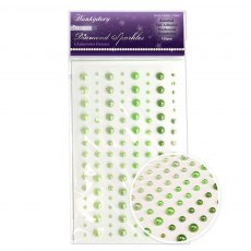 Hunkydory Diamond Sparkles Gemstones Precious Pearls Glamorous Greens | Pack of 120