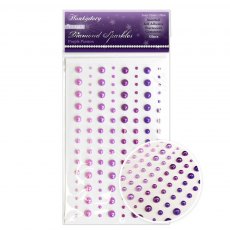 Hunkydory Diamond Sparkles Gemstones Precious Pearls Purple Passion | Pack of 120
