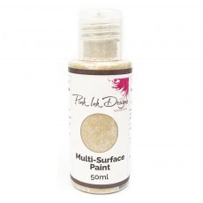 Pink Ink Multi Surface Paint Sunlight Gold Sparkle | 50ml
