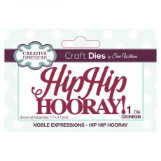 Sue Wilson Craft Dies Noble Expressions Hip Hip Hooray