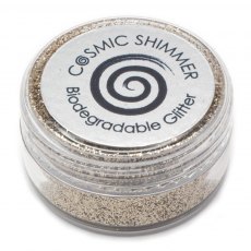 Cosmic Shimmer Biodegradable Fine Glitter Golden Sand | 10 ml