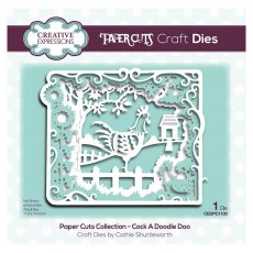 Creative Expressions Craft Dies Paper Cuts Collection Cock A Doodle Doo