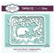 Creative Expressions Craft Dies Paper Cuts Collection Hedgehog Hollow
