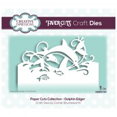 Creative Expressions Craft Dies Paper Cuts Collection Dolphin Edger