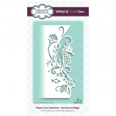 Creative Expressions Craft Dies Paper Cuts Collection Sea Horse Edger