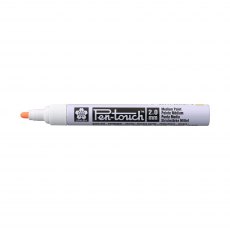Pen-Touch Fluorescent Orange Marker Medium