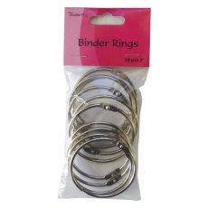 Crafts Too Binder Rings 2 inch | Pack of 10