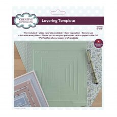 Creative Expressions Layering Template | 6 x 6 inch