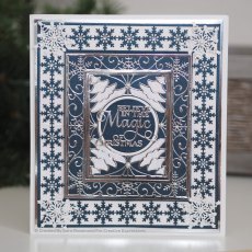 Sue Wilson Craft Dies Festive Collection Snowflake Adjustable Frame