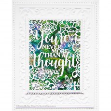 Sue Wilson Craft Dies All in One Collection You’re Never More Than A Thought Away | Set of 2