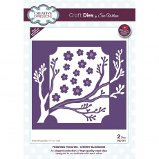 Sue Wilson Craft Dies Finishing Touches Collection Cherry Blossoms | Set of 2