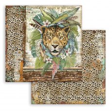 Stamperia Paper Pad Amazonia | 12 x 12 inch