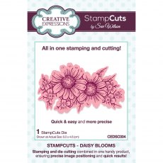 Sue Wilson Craft Dies StampCuts Collection Daisy Blooms