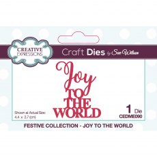 Sue Wilson Craft Dies Mini Expressions Collection Joy To The World