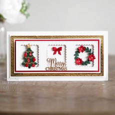 Sue Wilson Craft Dies Slimline Collection Holly Rectangle Frame | Set of 4