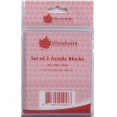 Woodware Acrylic Blocks | 76mm x 100mm
